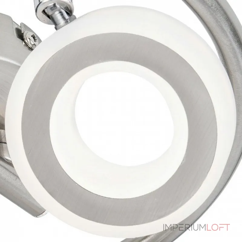 Спот TopLight Kori TL1229Y1-03SN Цвет арматуры никель Цвет плафонов белый