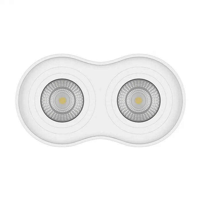 Накладной светильник Lightstar Binoco Duo 052026 Цвет арматуры белый от ImperiumLoft