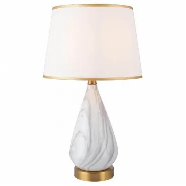 Настольная лампа декоративная TopLight Gwendoline 1 TL0292A-T Цвет арматуры золото Цвет плафонов золото