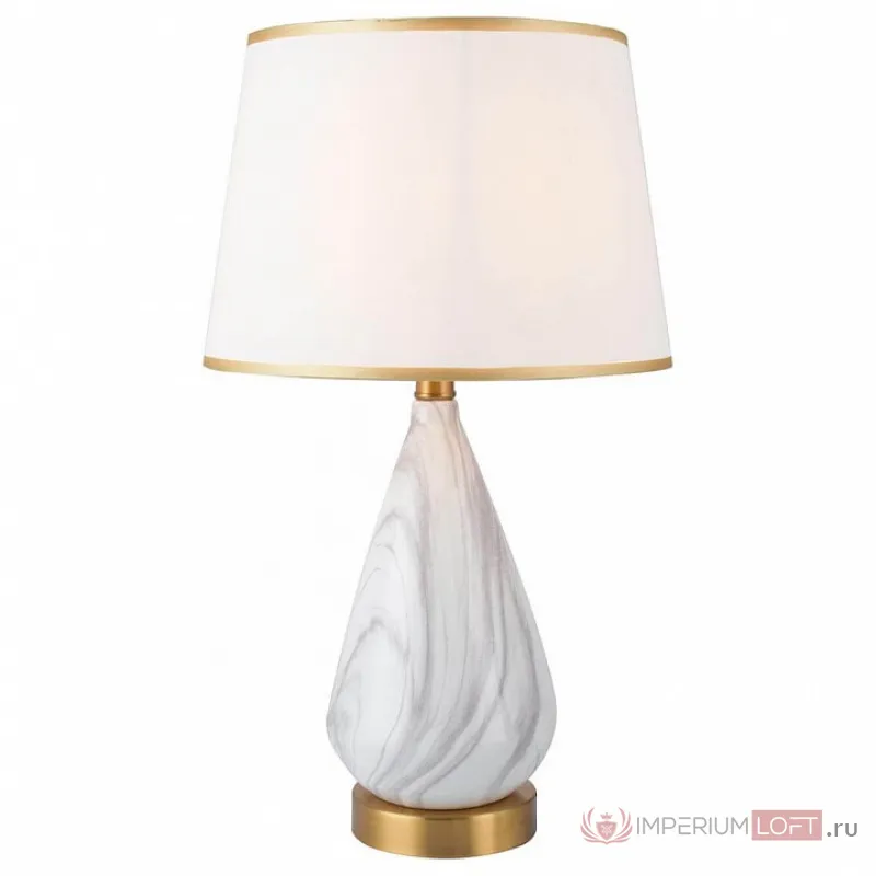 Настольная лампа декоративная TopLight Gwendoline 1 TL0292A-T Цвет арматуры золото Цвет плафонов золото от ImperiumLoft
