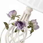 Настольная лампа декоративная Vitaluce V1790 V1790-0/1L Цвет арматуры белый Цвет плафонов белый от ImperiumLoft