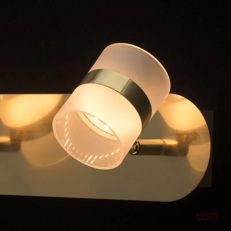 Спот DeMarkt Этингер 704023502 Цвет плафонов белый Цвет арматуры золото от ImperiumLoft Спот DeMarkt Этингер 704023502 Цвет плафонов белый Цвет арматуры золото от ImperiumLoft