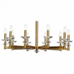 Подвесная люстра Stilfort Albert 1048/03/10P Цвет арматуры золото