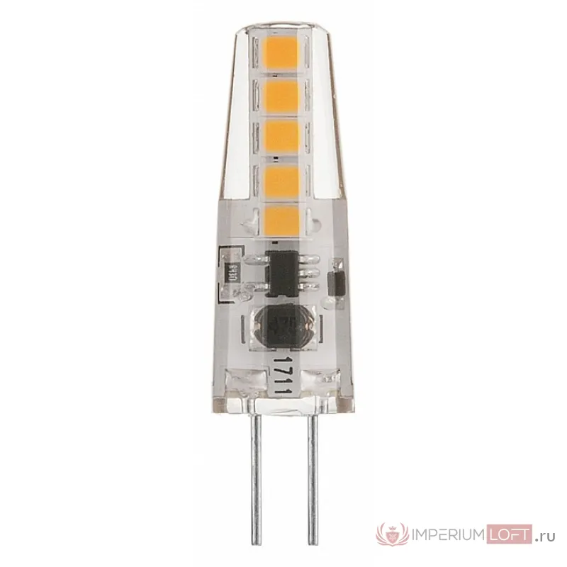 Лампа светодиодная Elektrostandard BLG412 G4 3Вт 4200K a049615 Цвет арматуры никель Цвет плафонов никель от ImperiumLoft