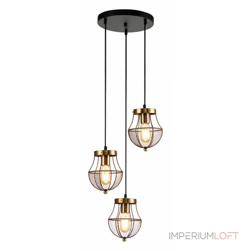 Подвесной светильник Indigo Pallo 10011/3P Gold Подвесной светильник Indigo Pallo 10011/3P Gold