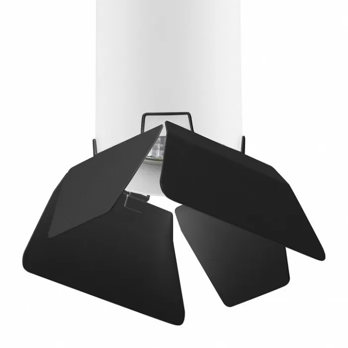 Накладной светильник Lightstar Rullo 3 R496437 Цвет плафонов черно-белый от ImperiumLoft