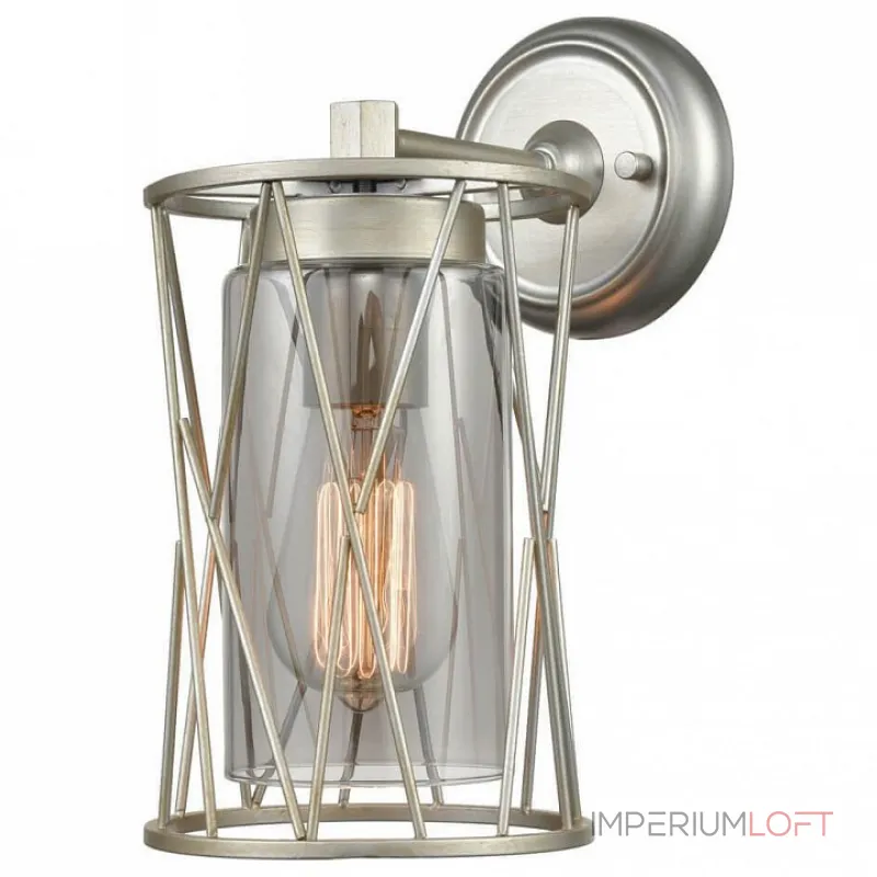 Бра Vele Luce Voyage 742 VL6083W01 Цвет арматуры никель Цвет плафонов серый Бра Vele Luce Voyage 742 VL6083W01 Цвет арматуры никель Цвет плафонов серый