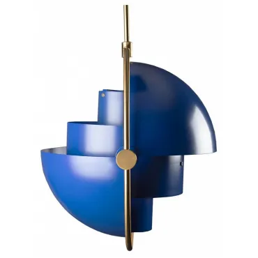 Подвесной светильник Loft it Multi-Lite LOFT9915-IND Цвет арматуры золото Цвет плафонов голубой