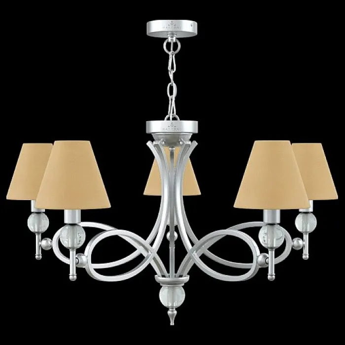 Подвесная люстра Lamp4You Eclectic 16 M2-05-CR-LMP-O-23 Цвет арматуры хром Цвет плафонов желтый от ImperiumLoft