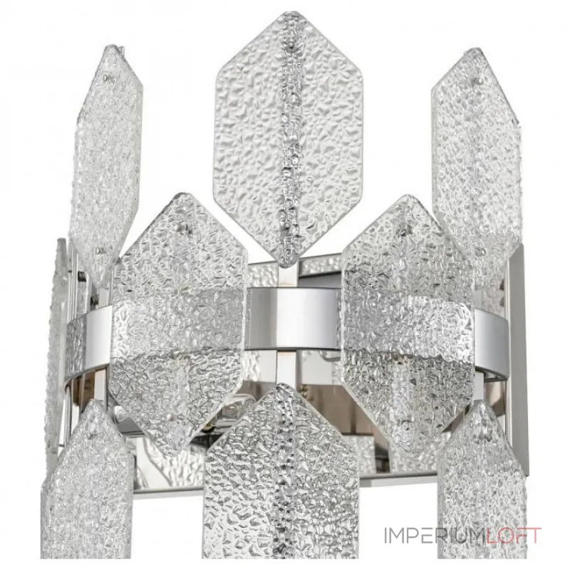 Бра Vele Luce Polaris VL4153W01 Цвет арматуры хром Цвет плафонов прозрачный