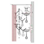 Накладной светильник Donolux Magia W110240/2
