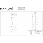 Подвесная люстра Maytoni MOD545PL-06BS