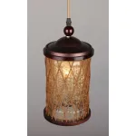 Подвесной светильник Omnilux Monchique OML-58406-01 Цвет арматуры коричневый Цвет плафонов коричневый от ImperiumLoft