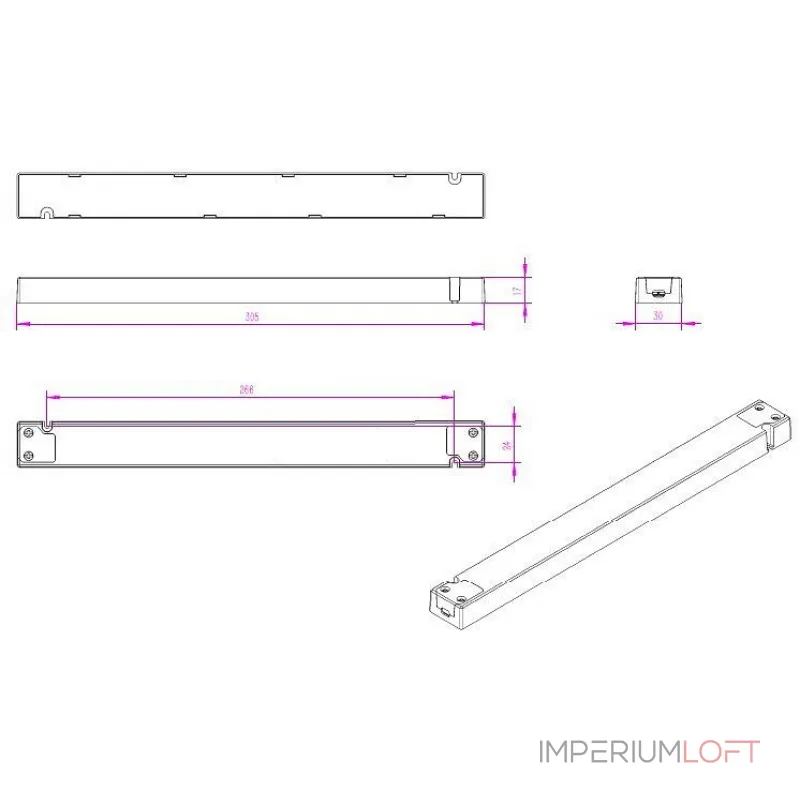 Блок питания Deko-Light 862094 Цвет арматуры белый от ImperiumLoft Блок питания Deko-Light 862094 Цвет арматуры белый от ImperiumLoft
