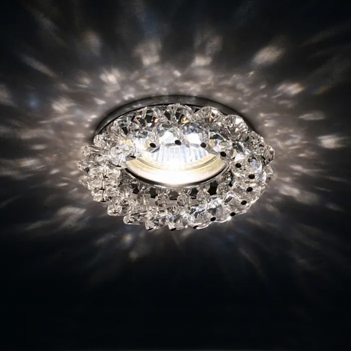 Встраиваемый светильник Lightstar Onora 030304 Цвет арматуры хром Цвет плафонов прозрачный от ImperiumLoft