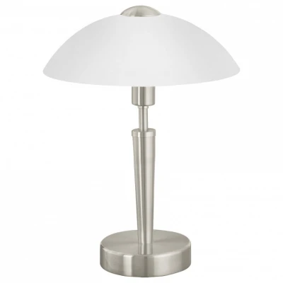 Настольная лампа декоративная Eglo ПРОМО Solo 1 85104 Цвет арматуры никель