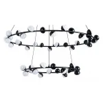 Подвесная люстра Arte Lamp Dexter A3619SP-48BK 
