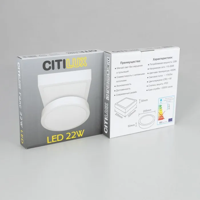 Накладной светильник Citilux Галс CL55K22N от ImperiumLoft