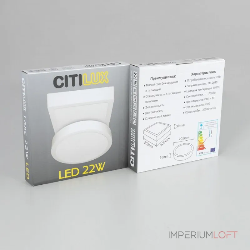 Накладной светильник Citilux Галс CL55K22N