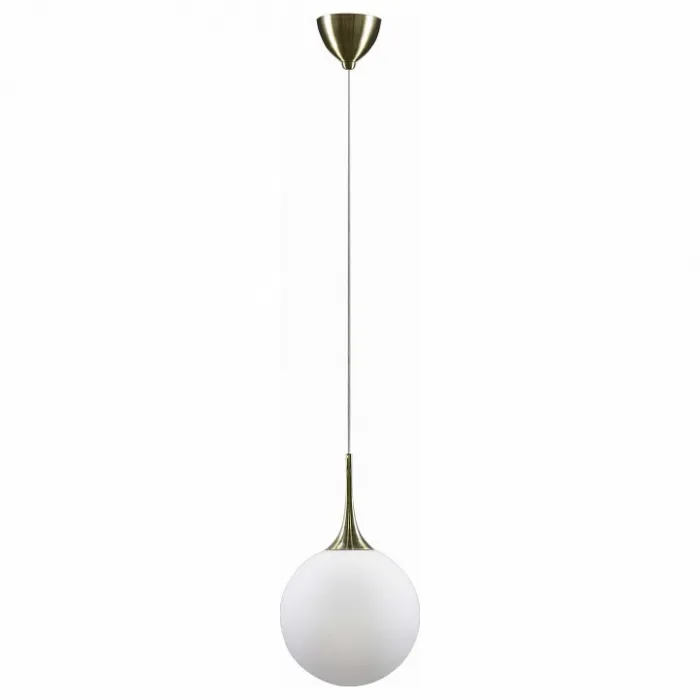 Подвесной светильник Lightstar Globo 813031 Цвет плафонов белый Цвет арматуры бронза от ImperiumLoft