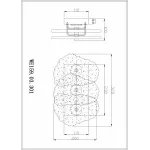 Бра Wertmark Nicola WE159.03.301 от ImperiumLoft