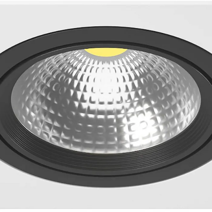 Встраиваемый светильник Lightstar Intero 111 i836060706 Цвет арматуры черно-белый от ImperiumLoft