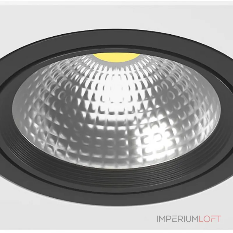 Встраиваемый светильник Lightstar Intero 111 i836060706 Цвет арматуры черно-белый
