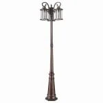Фонарный столб ST-Luce Lastero SL080.425.03 Цвет плафонов прозрачный Цвет арматуры коричневый