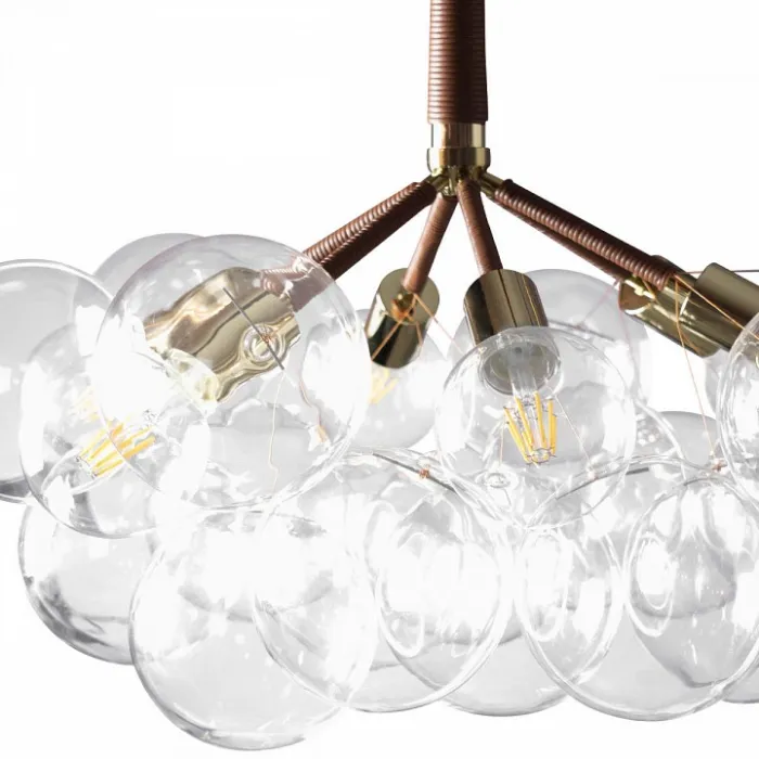 Подвесной светильник Loft it Bunch 10048/6 Brown Цвет плафонов прозрачный от ImperiumLoft