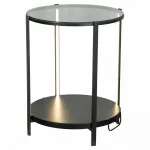Стол журнальный с подсветкой Lussole Seattle LSP-0565-M от ImperiumLoft