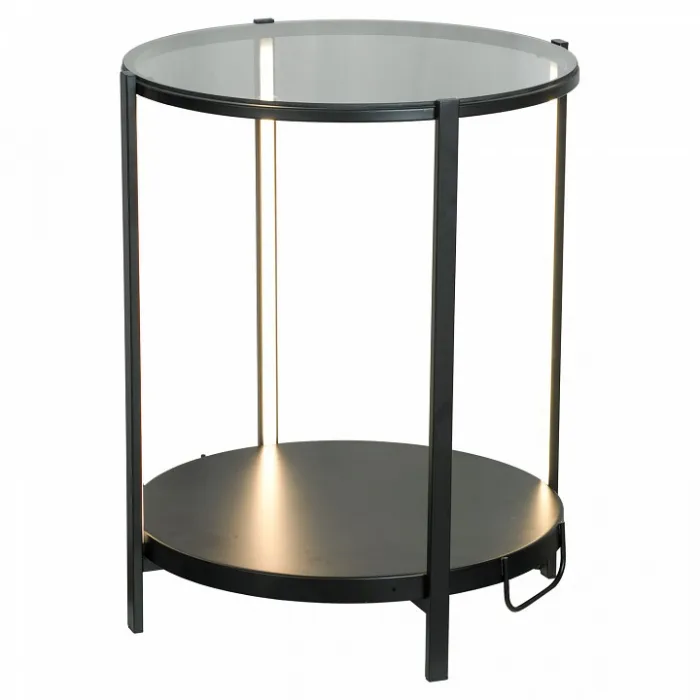 Стол журнальный с подсветкой Lussole Seattle LSP-0565-M от ImperiumLoft