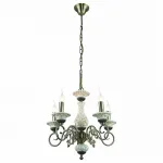 Подвесная люстра TopLight Sylvia TL7280D-05AB Цвет арматуры бронза Цвет плафонов золото от ImperiumLoft