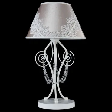 Настольная лампа декоративная Maytoni Lucy ARM042-11-W Цвет арматуры белый Цвет плафонов кремовый от ImperiumLoft