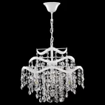 Подвесная люстра Freya Charlotte FR1001PL-04W Цвет арматуры белый Цвет плафонов прозрачный от ImperiumLoft