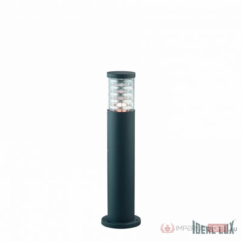 Наземный низкий светильник Ideal Lux TRONCO TRONCO PT1 SMALL ANTRACITE Цвет арматуры серый Цвет плафонов серый от ImperiumLoft