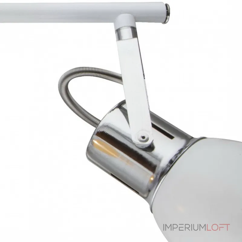 Спот Arte Lamp 1677 A1677PL-4WH Цвет арматуры хром Цвет плафонов белый