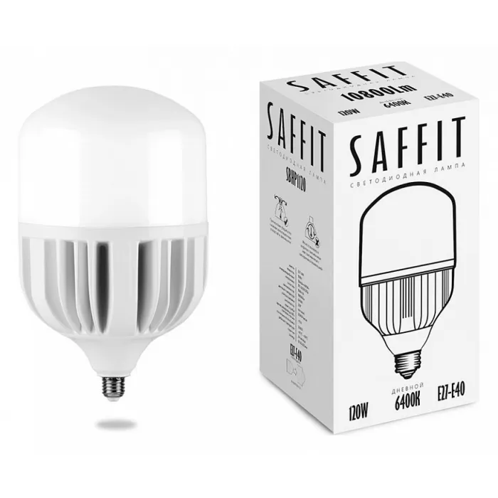 Лампа светодиодная Feron Saffit SBHP1120 Е27-E40 120Вт 6400K 55143 от ImperiumLoft