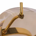Накладной светильник Divinare Chloe 7566/01 AP-1 Цвет плафонов коричневый Цвет арматуры золото