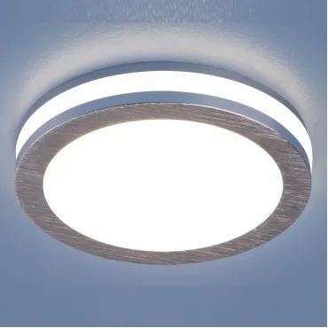 Встраиваемый светильник Elektrostandard DSKR80 a049519 Цвет плафонов белый Цвет арматуры никель