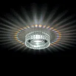 Встраиваемый светильник Lightstar Lei Faceto 006350 Цвет арматуры хром Цвет плафонов прозрачный от ImperiumLoft
