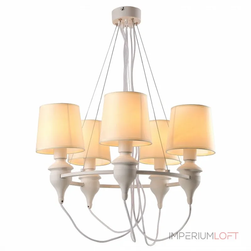 Подвесная люстра Arte Lamp Sergio A3326LM-5WH