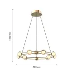 Подвесная люстра Favourite Rondell 4382-12P от ImperiumLoft