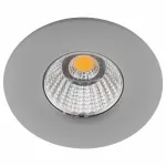 Встраиваемый светильник Arte Lamp 1425 A1425PL-1GY Цвет арматуры серый Цвет плафонов белый
