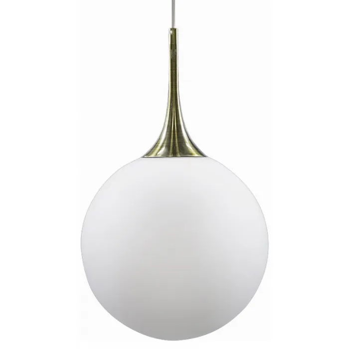 Подвесной светильник Lightstar Globo 813031 Цвет плафонов белый Цвет арматуры бронза от ImperiumLoft