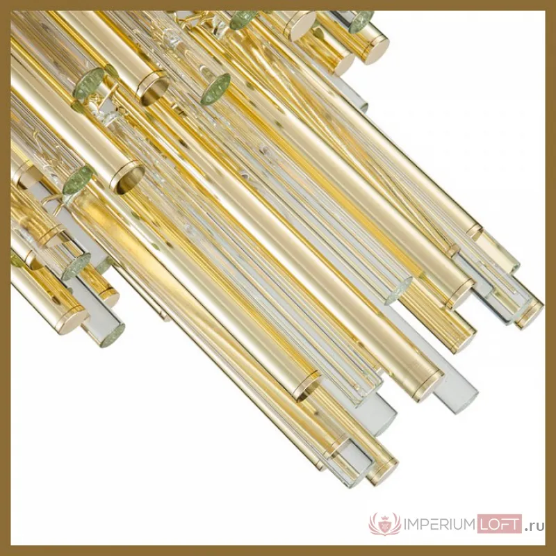 Подвесной светильник DeLight Collection Gigi KM0931P-13 gold Цвет арматуры золото Цвет плафонов прозрачный от ImperiumLoft