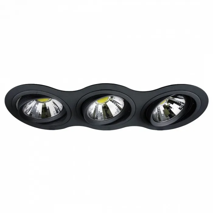 Встраиваемый светильник Lightstar Intero 111 214337 Цвет арматуры черный от ImperiumLoft