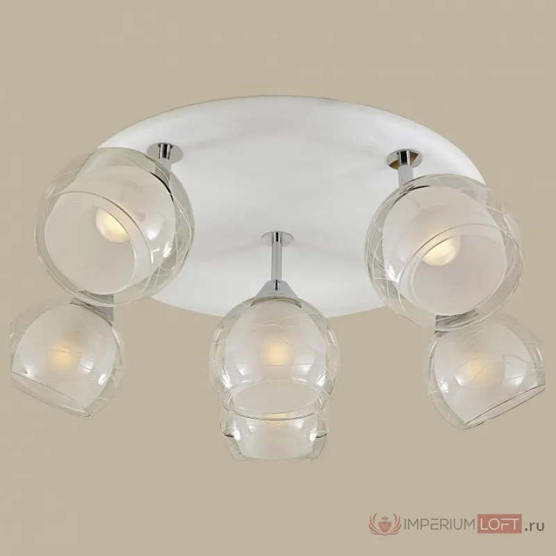 Потолочная люстра Citilux Самба CL158161 Цвет арматуры хром от ImperiumLoft