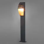 Наземный низкий светильник Nowodvorski Mistral 3394 цвет арматуры серый цвет плафонов прозрачный