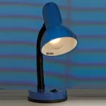 Настольная лампа офисная Lussole Praha LST-4124-01 Цвет арматуры синий Цвет плафонов синий от ImperiumLoft