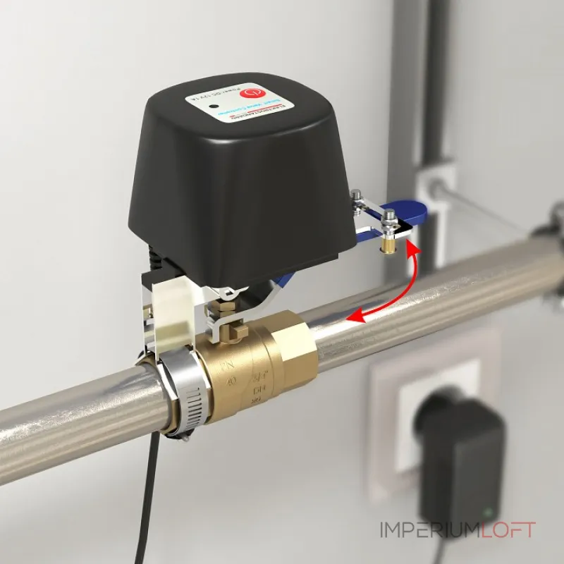 Контроллер для запорного крана Wi-Fi для смартфонов и планшетов Elektrostandard 76260/00 от ImperiumLoft Контроллер для запорного крана Wi-Fi для смартфонов и планшетов Elektrostandard 76260/00 от ImperiumLoft